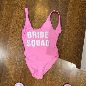 Bride Squad One Piece